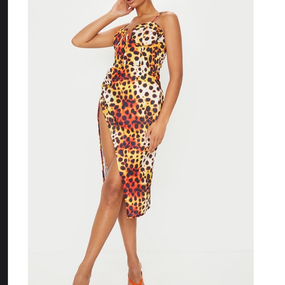 cheetah dress